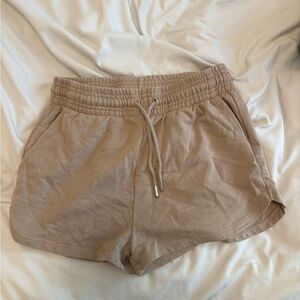 H&M Tan Athletic Shorts for Women